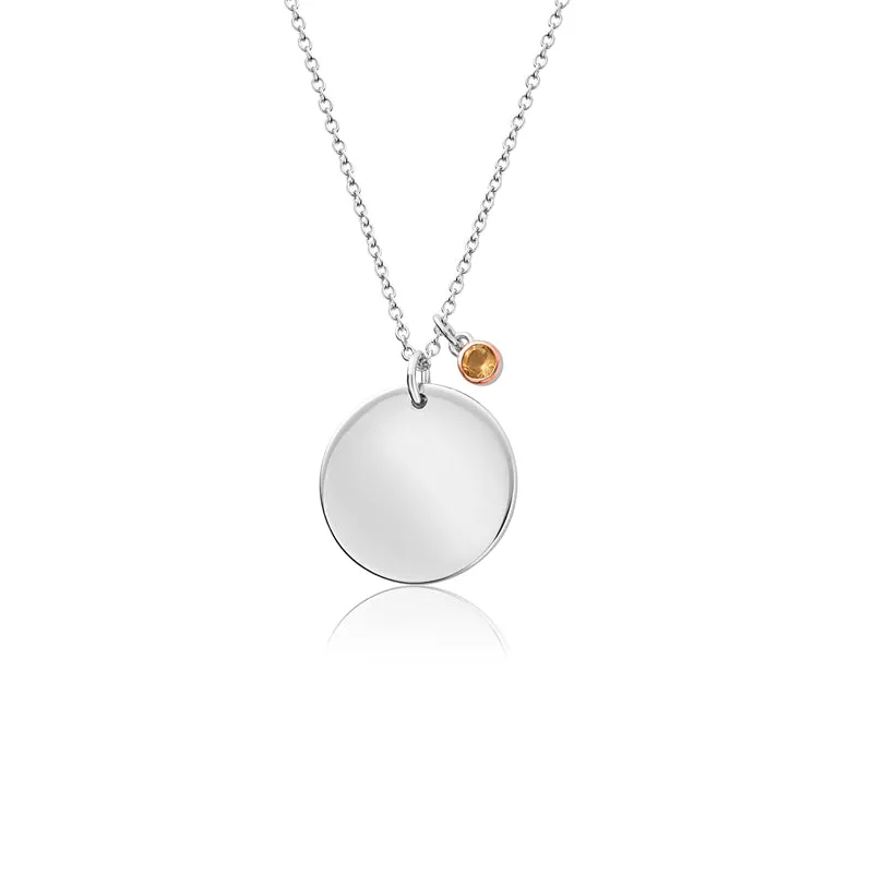 Clogau Celebration November Sterling Silver Birthstone Pendant D sold by Jura Watches
