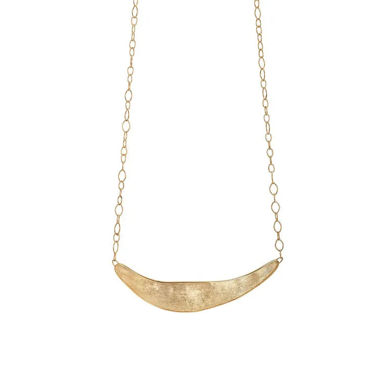Marco Bicego Lunaria 18ct Yellow Gold Necklace sold by Jura Watches