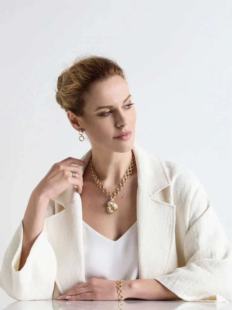 Marco Bicego Jaipur Link 18ct Yellow Gold Circle Link Bracelet sold by Jura Watches product image thumbnail 4