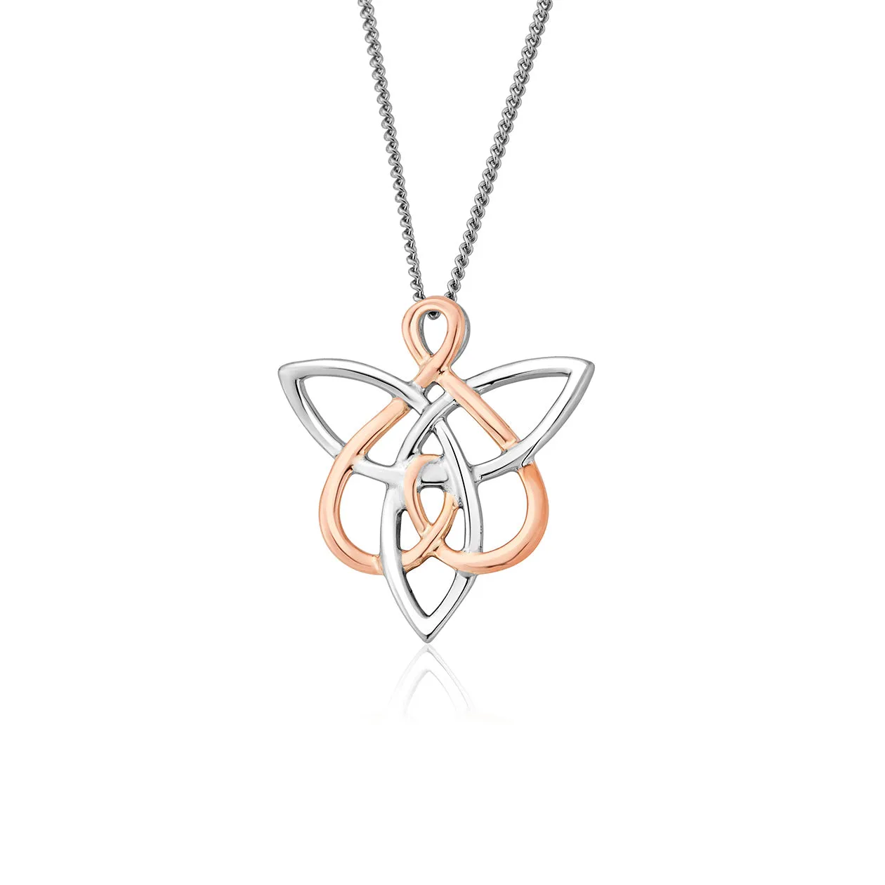 Clogau Fairies of the Mine White Topaz Sterling Silver Pendant Necklace sold by Jura Watches