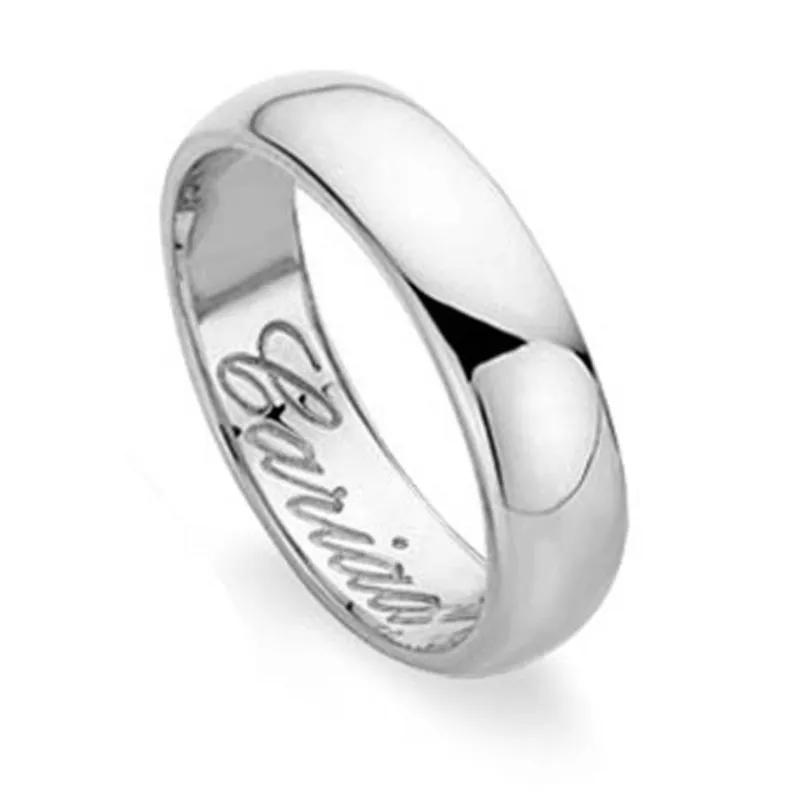 Clogau Windsor 18ct White Gold 5mm Wedding Ring sold by Jura Watches