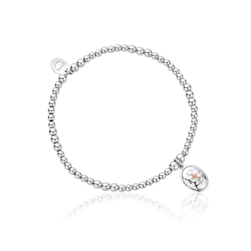 Clogau Forget Me Not Affinity Sterling Silver Bracelet made by Jura Watches