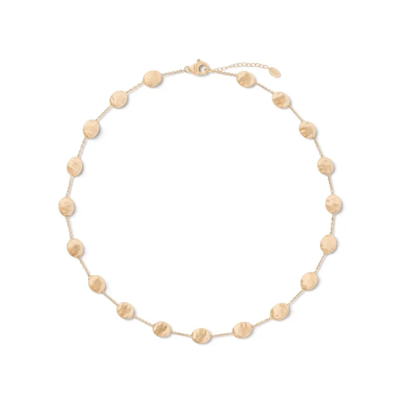 Marco Bicego Siviglia 18ct Yellow Gold Necklace sold by Jura Watches