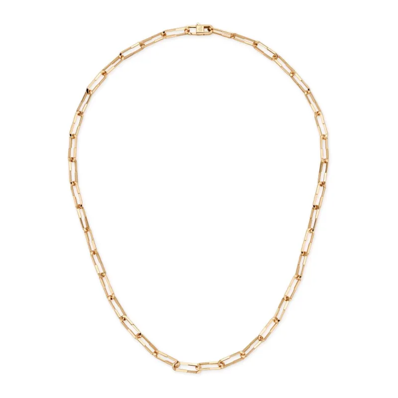 Gucci Link to Love 18ct Rose Gold Chain Necklace sold by Jura Watches