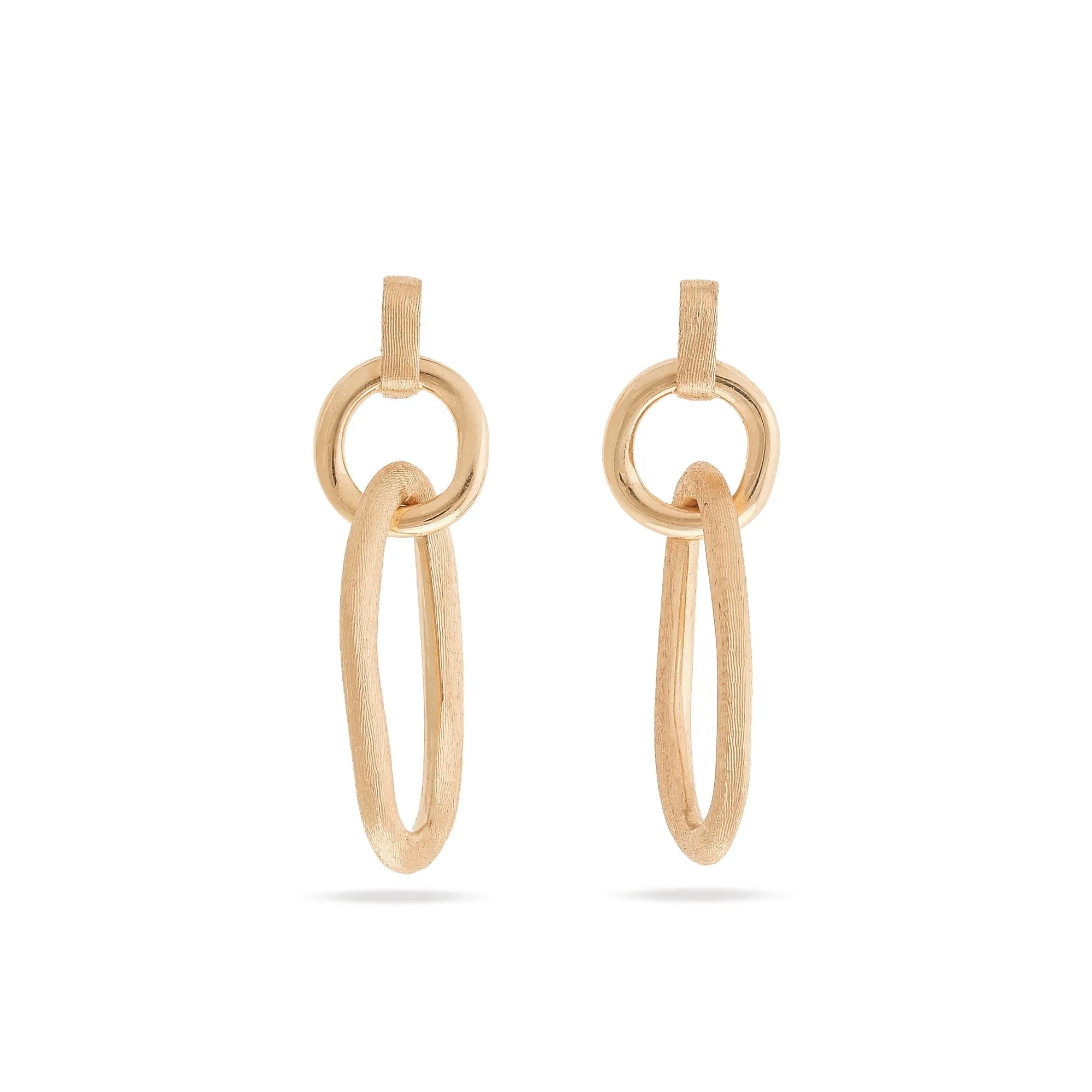 Marco Bicego Jaipur Link 18ct Yellow Gold Drop Earrings sold by Jura Watches