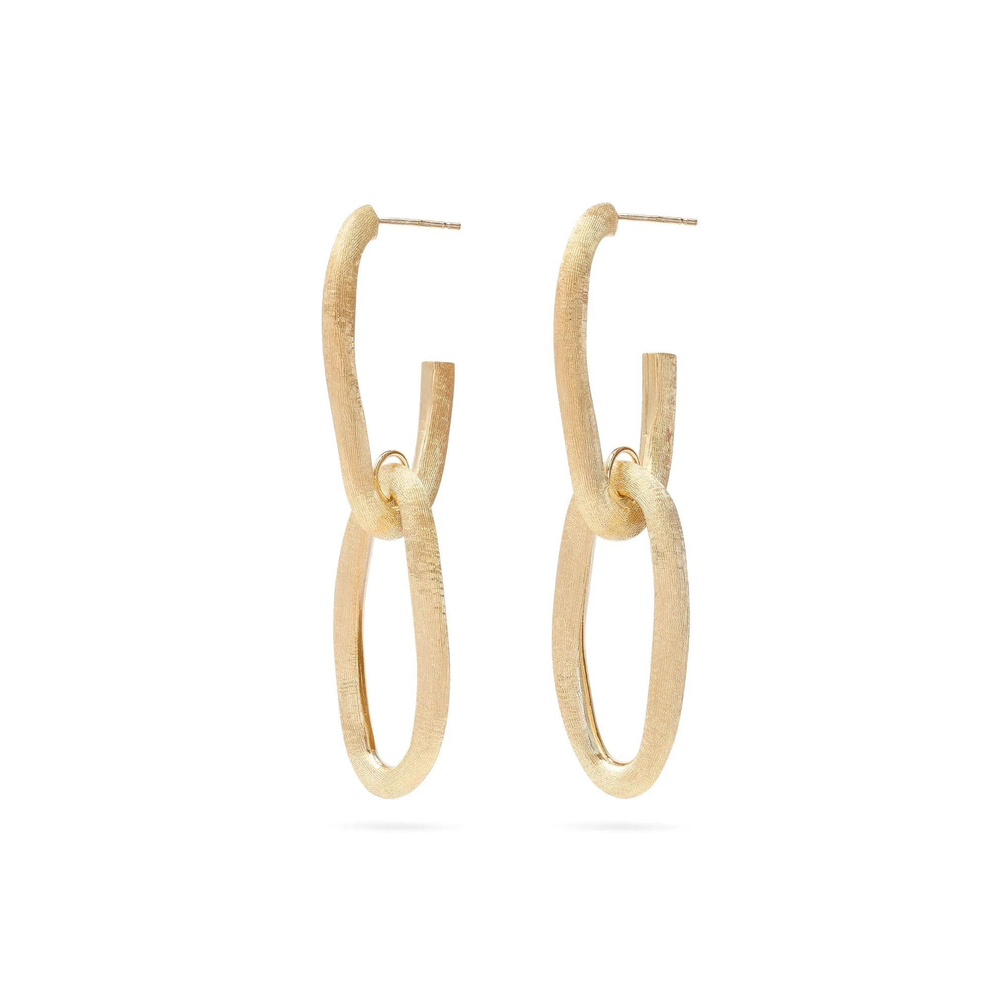 Marco Bicego Jaipur Link 18ct Yellow Gold Drop Earrings sold by Jura Watches