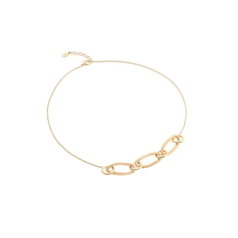 Marco Bicego Jaipur Link 18ct Yellow Gold Chain Link Necklace sold by Jura Watches