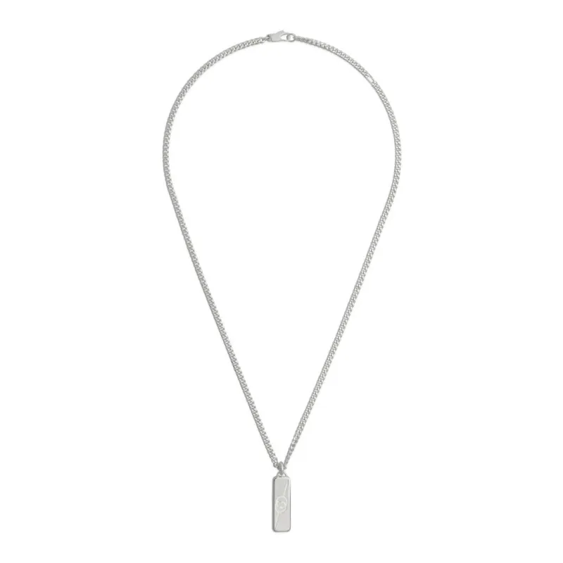 Gucci Interlocking Sterling Silver Pendant sold by Jura Watches