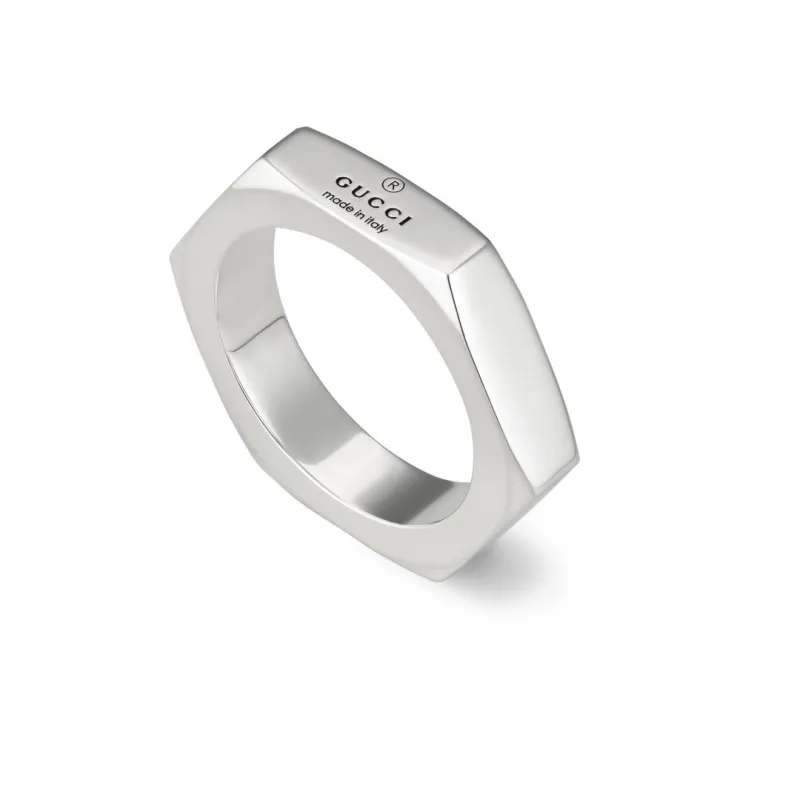 Gucci Trademark Sterling Silver Ring D sold by Jura Watches