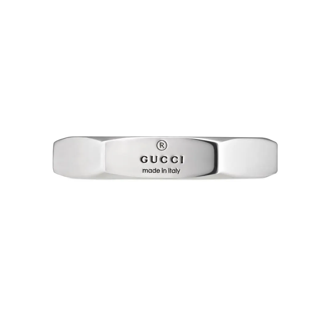 Gucci Trademark Sterling Silver Ring D sold by Jura Watches product image thumbnail 2