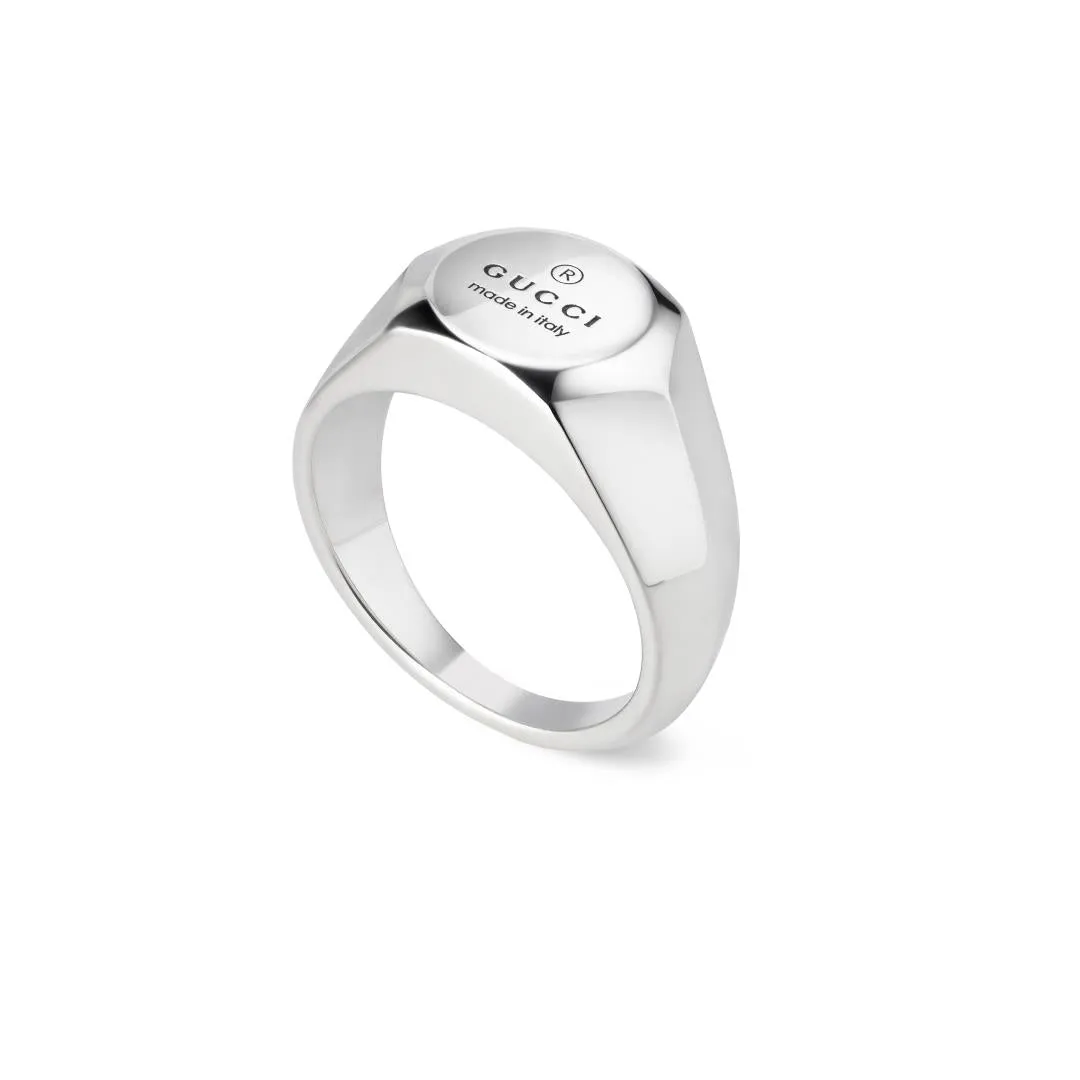 Gucci Trademark Sterling Silver Ring D sold by Jura Watches