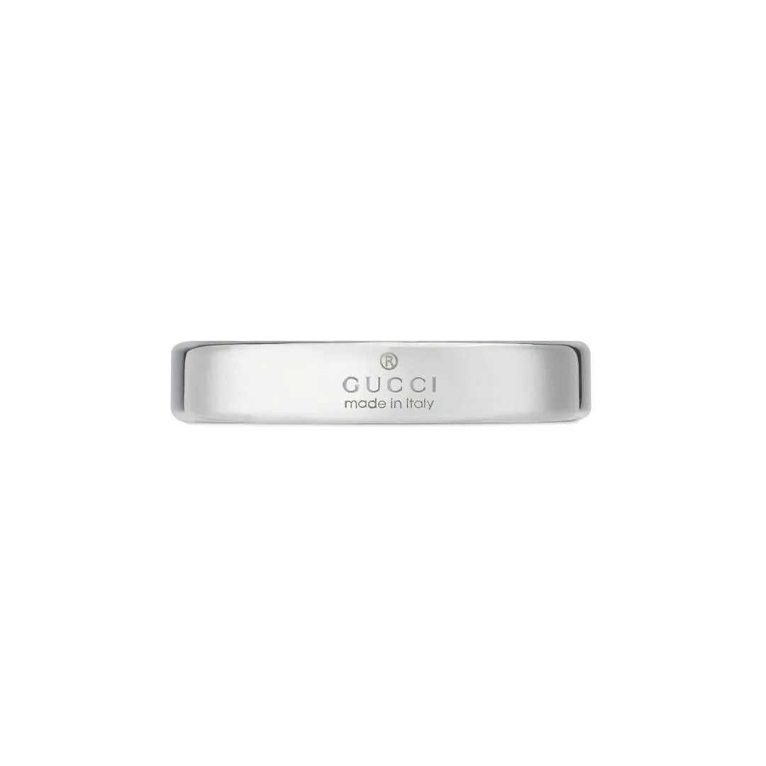 Gucci Tag Sterling Silver 4mm Ring sold by Jura Watches product image thumbnail 3