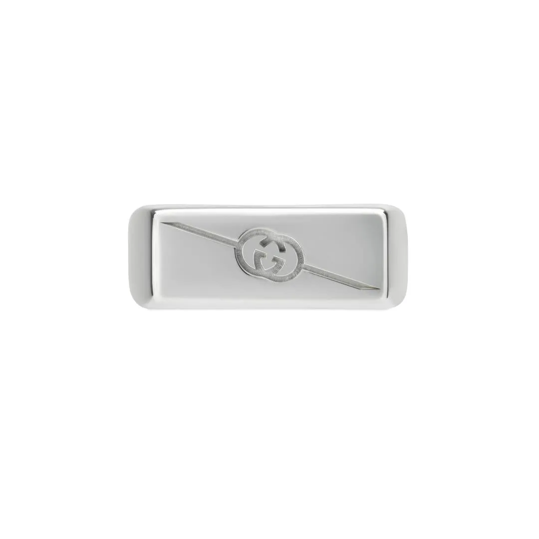 Gucci Tag Sterling Silver Ring D sold by Jura Watches product image thumbnail 3