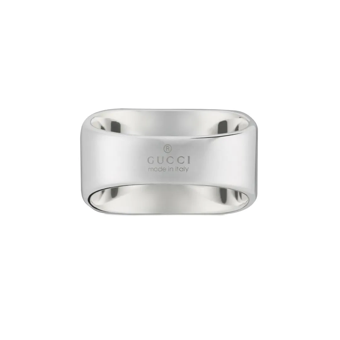 Gucci Tag Sterling Silver Signet Ring D sold by Jura Watches product image thumbnail 3