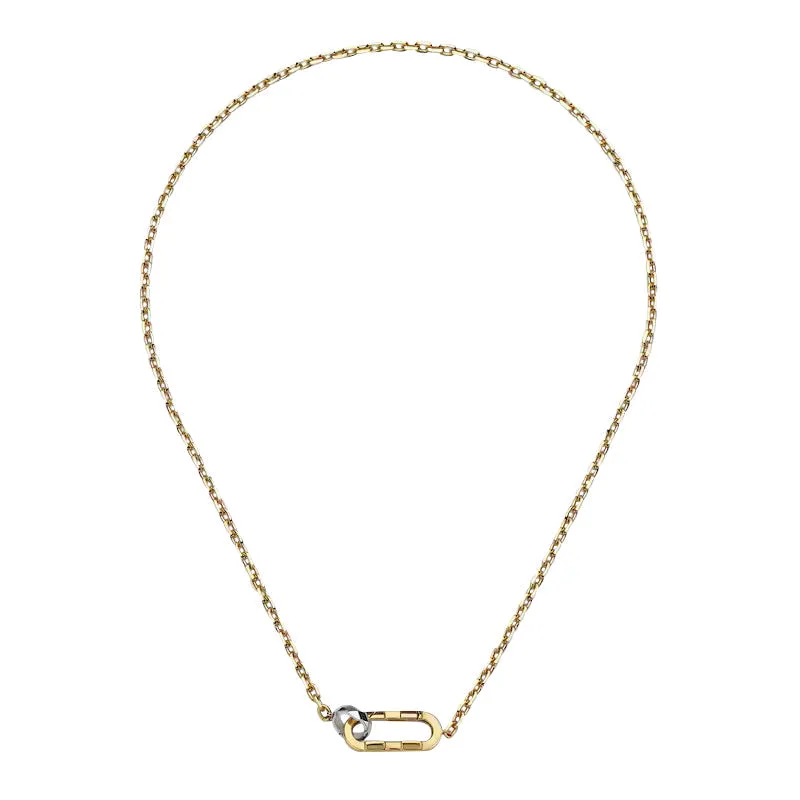 Gucci Link To Love 18ct Yellow Gold Chain Necklace D sold by Jura Watches