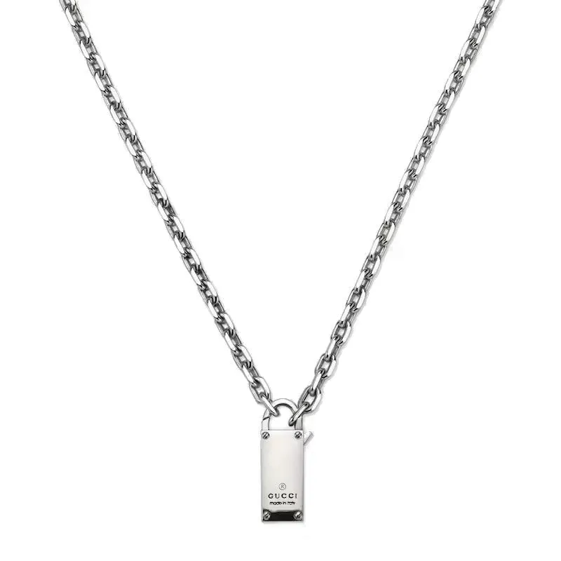 Gucci Trademark Sterling Silver Necklace D sold by Jura Watches