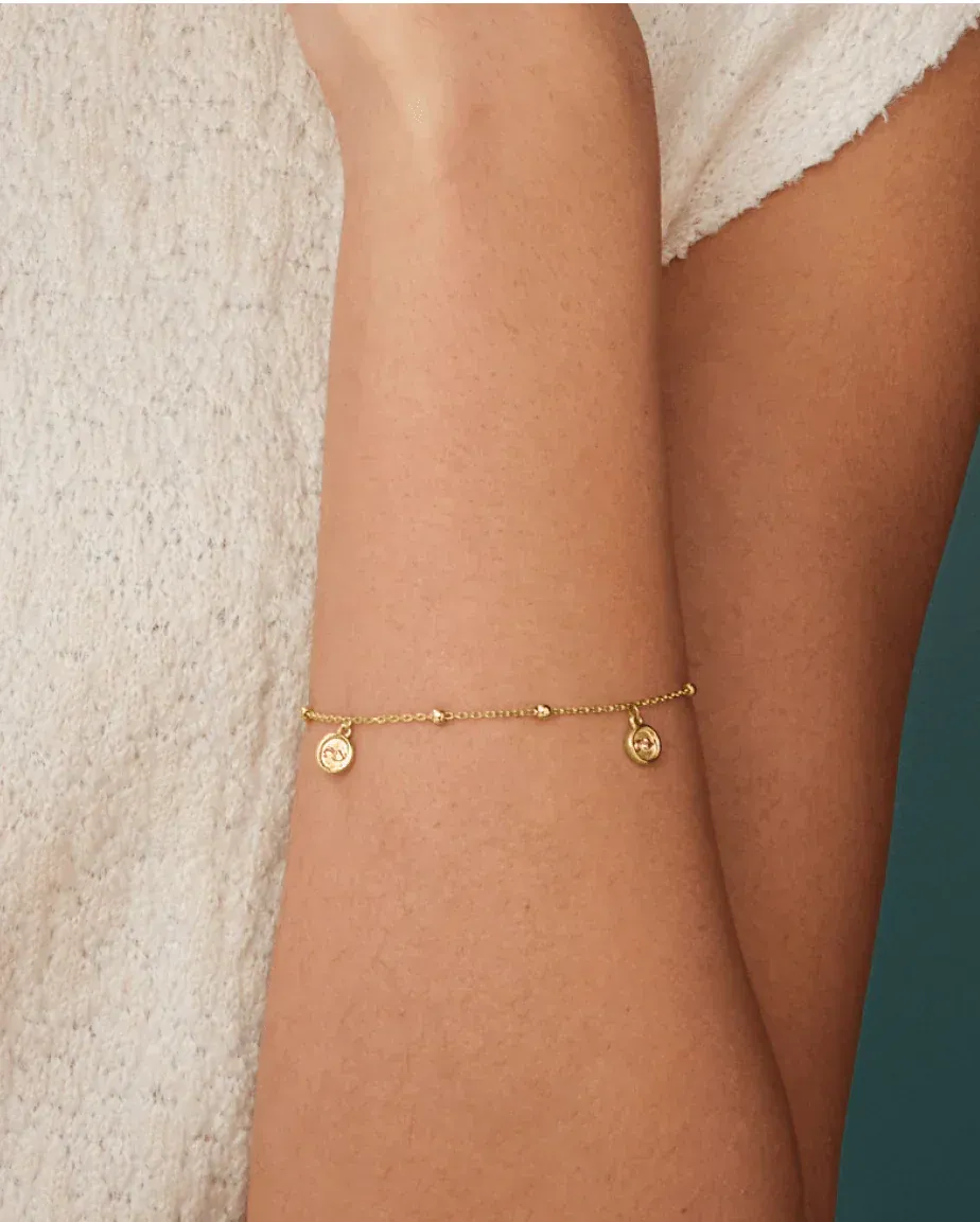 Clogau Tree of Life Insignia 9ct Yellow Gold Drop Bracelet sold by Jura Watches product image thumbnail 2