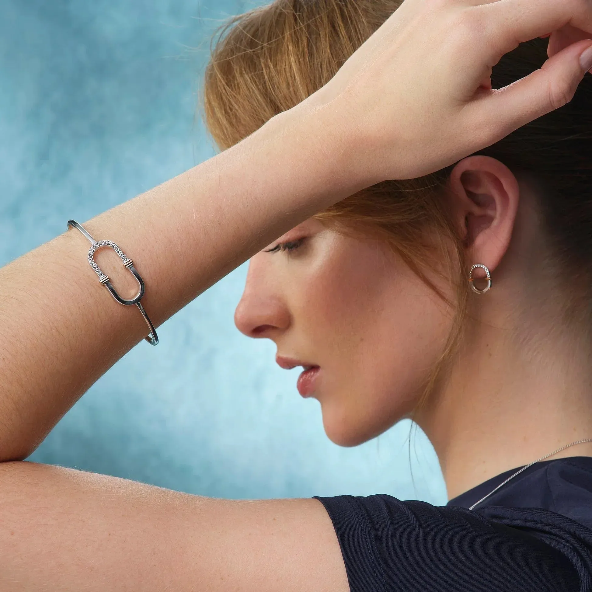 Clogau Connection Sterling Silver Bangle sold by Jura Watches product image thumbnail 2