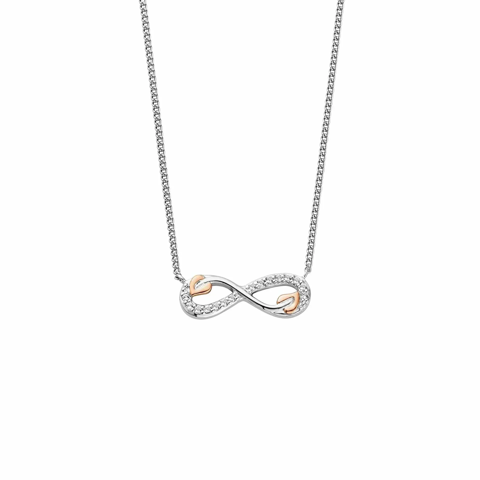 Clogau Tree of Life Sterling Silver Infinity Necklace sold by Jura Watches