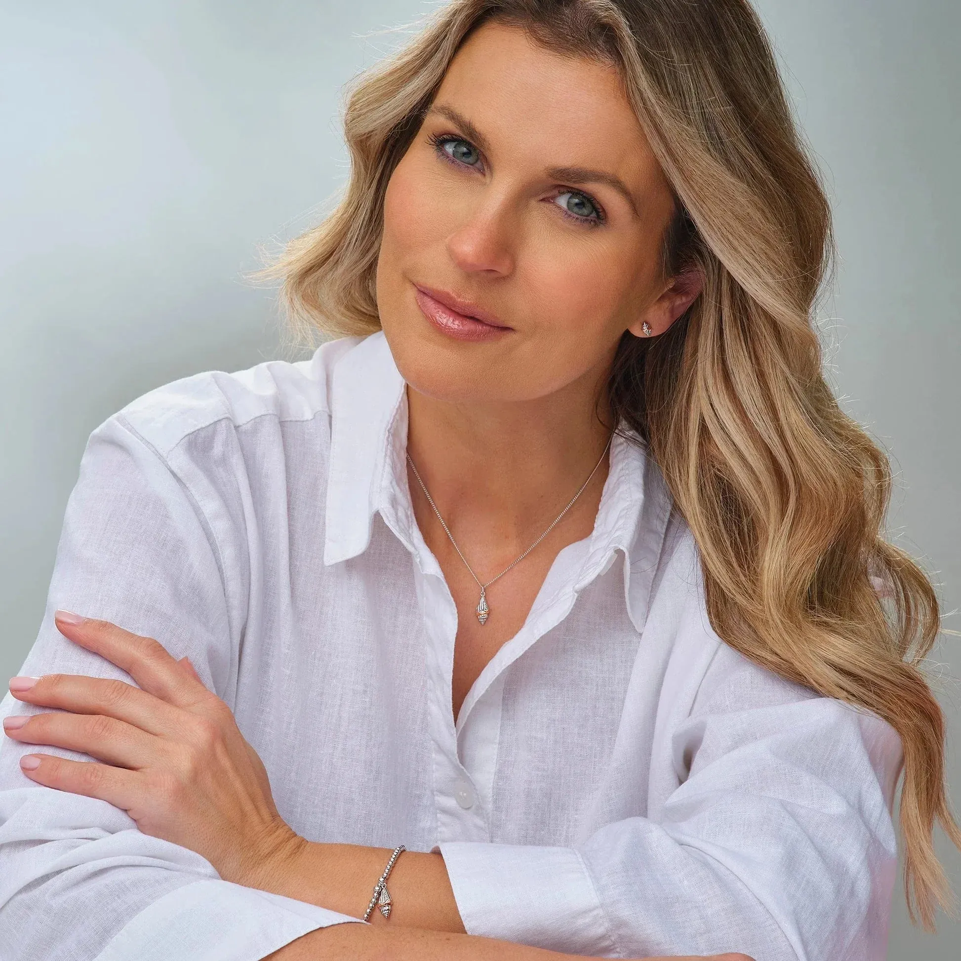 Clogau Sterling Silver Sounds of the Sea Necklace sold by Jura Watches product image thumbnail 2