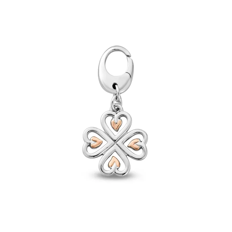 Clogau Tree of Life Insignia Silver Heart Charm sold by Jura Watches