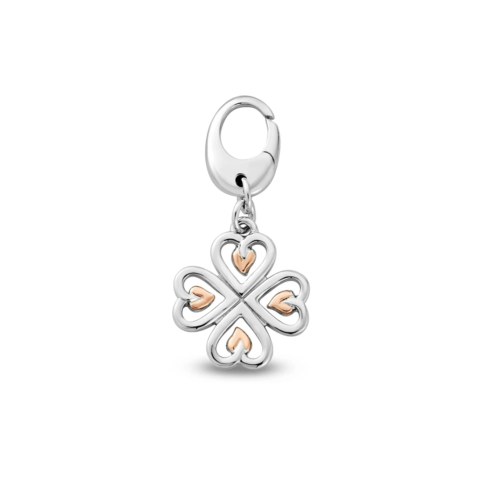 Clogau Tree of Life Insignia Silver Heart Charm sold by Jura Watches