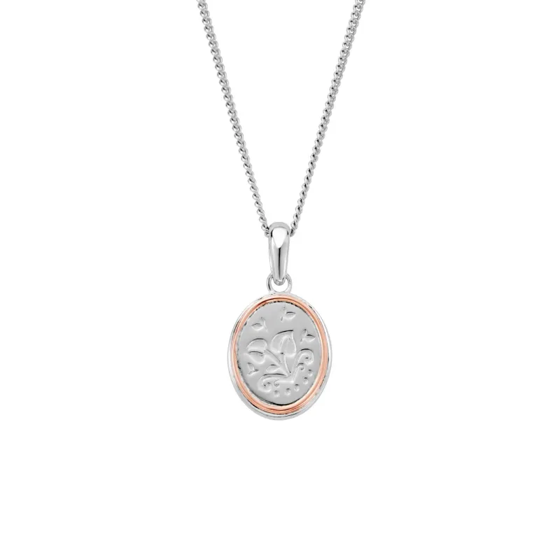 Clogau Tree of Life Filigree Silver Pendant sold by Jura Watches