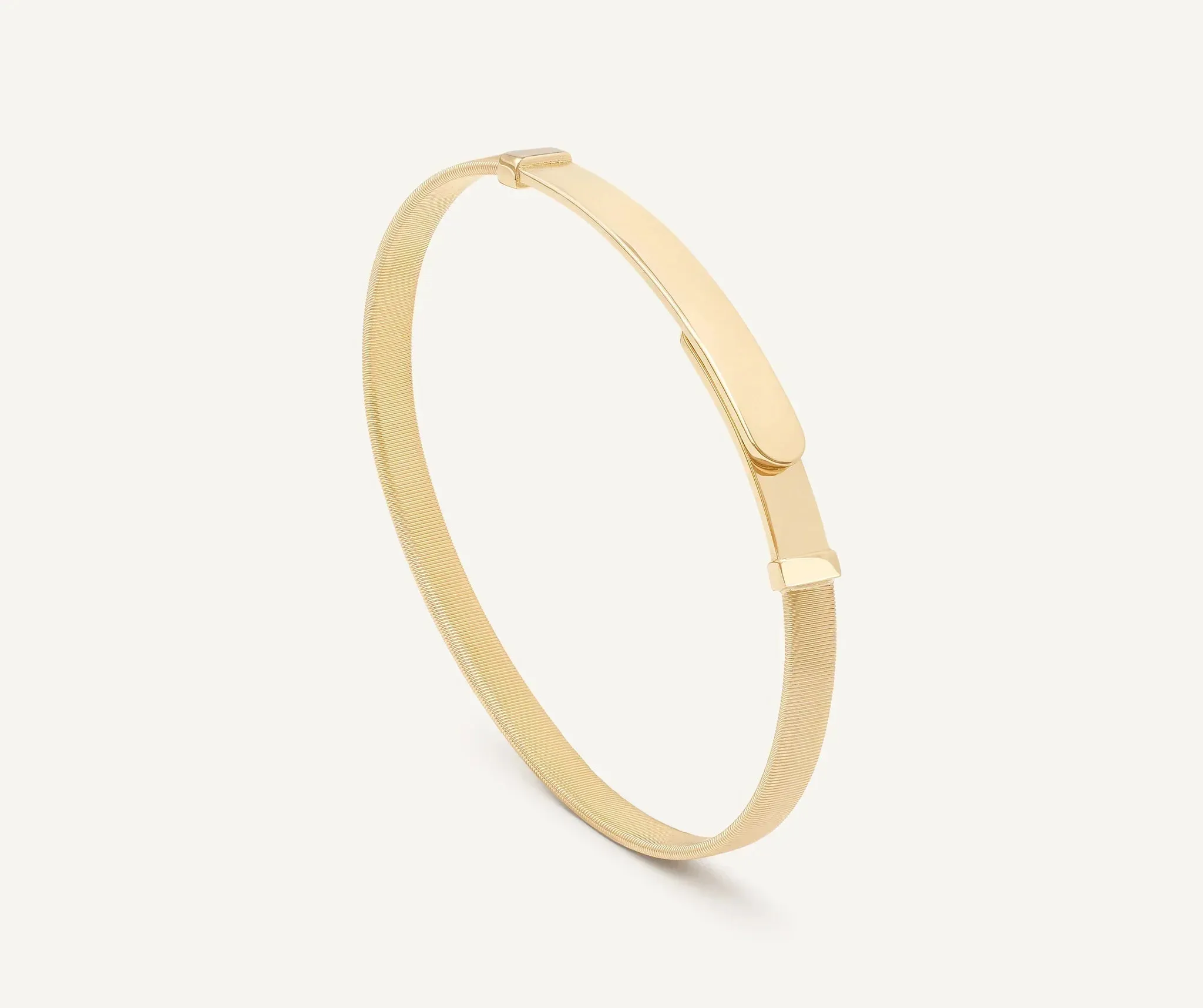 Marco Bicego Masai 18ct Yellow Gold Thin Coil Bangle sold by Jura Watches