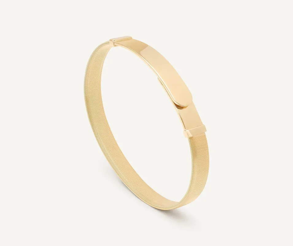 Marco Bicego Masai 18ct Yellow Gold Coil Bangle sold by Jura Watches