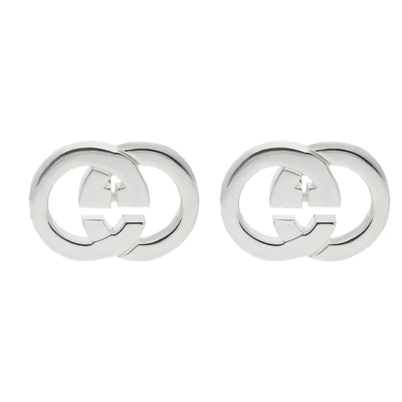 Gucci Interlocking G Silver Earrings sold by Jura Watches