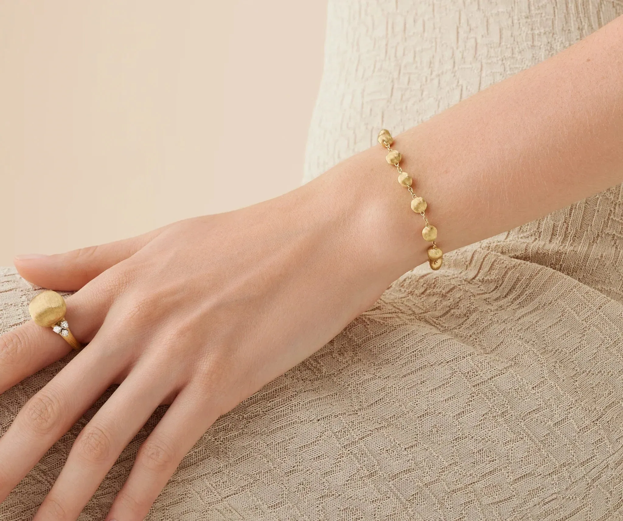 Marco Bicego Africa 18ct Yellow Gold Bracelet sold by Jura Watches product image thumbnail 2