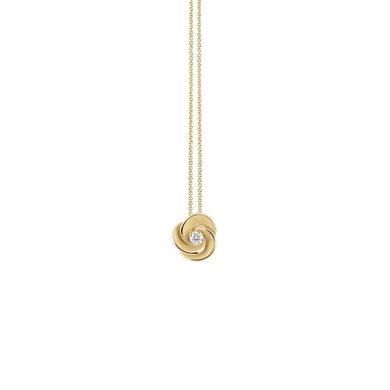 Annamaria Cammilli 18ct Yellow Sunrise Gold & Diamond Desert Rose Series Necklace sold by Jura Watches