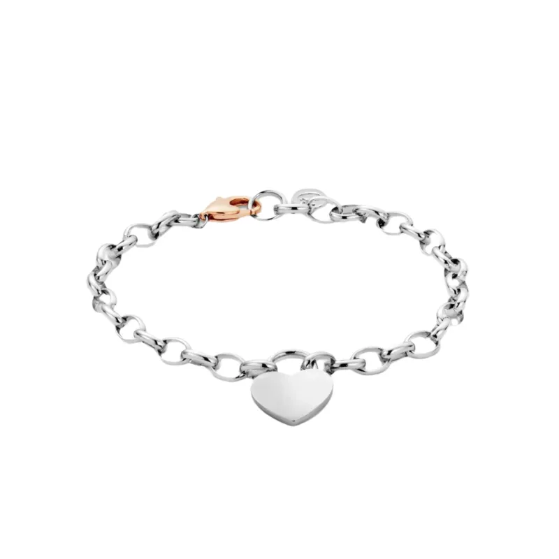 Clogau Cariad Sterling Silver Padlock Bracelet sold by Jura Watches
