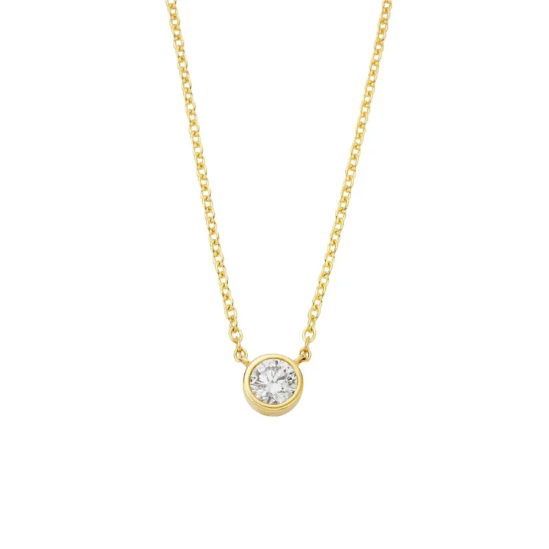 Clogau Celebration 9ct Yellow Gold 0.5ct Lab Grown Diamond Necklace sold by Jura Watches