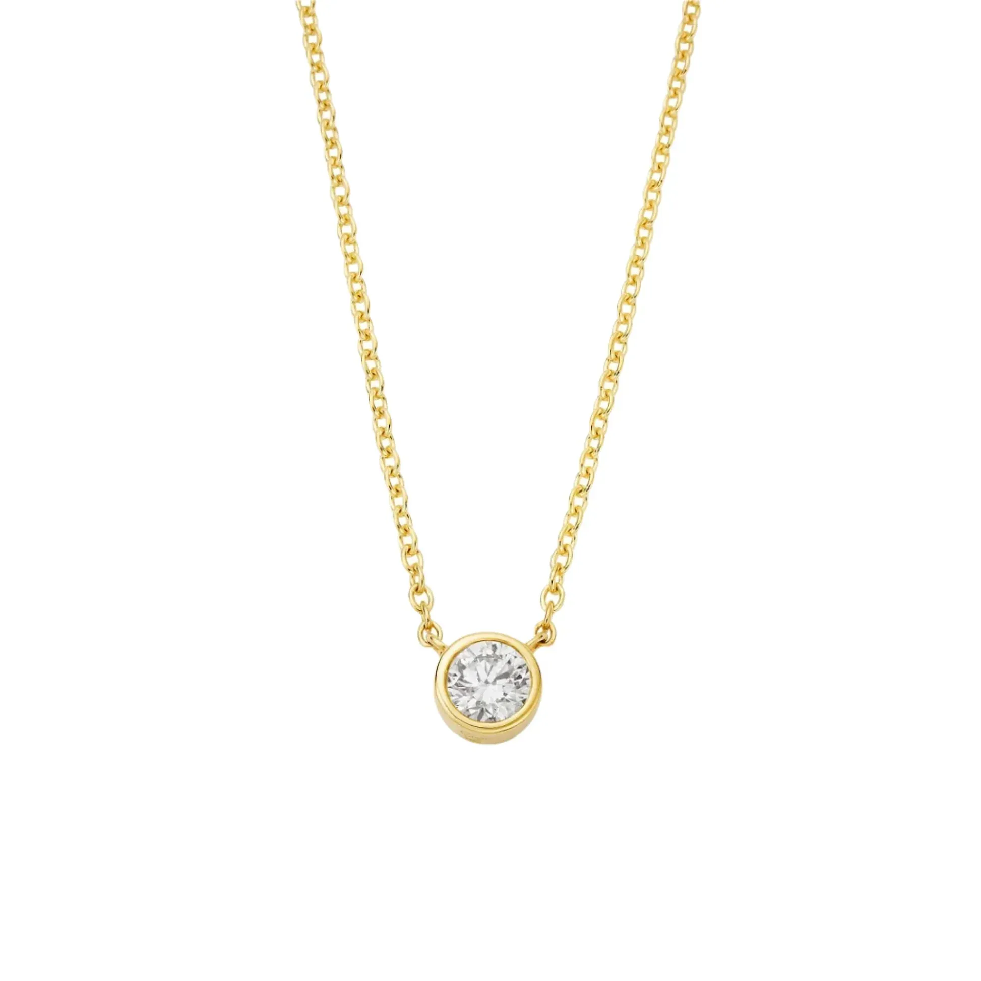 Clogau Celebration 9ct Yellow Gold 0.5ct Lab Grown Diamond Necklace sold by Jura Watches