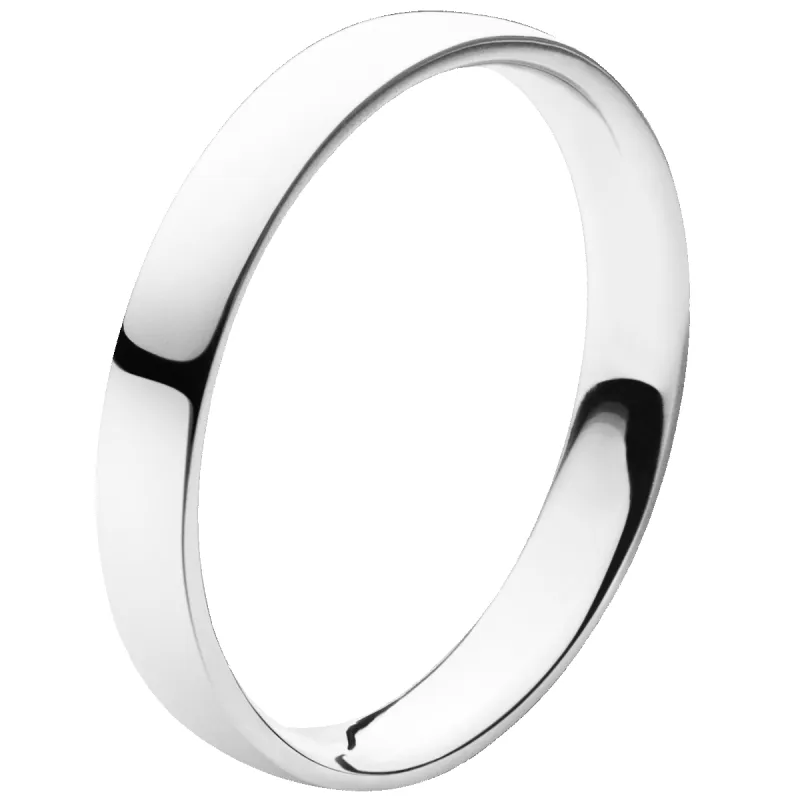 Georg Jensen Magic Platinum Band Ring sold by Jura Watches
