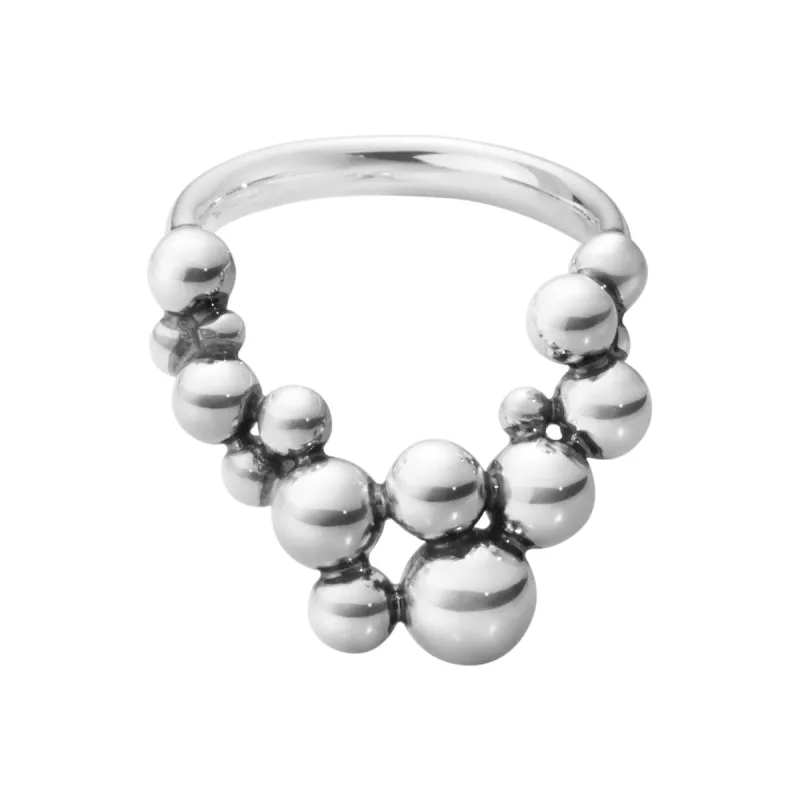 Georg Jensen Moonlight Grapes Sterling Silver Ring sold by Jura Watches