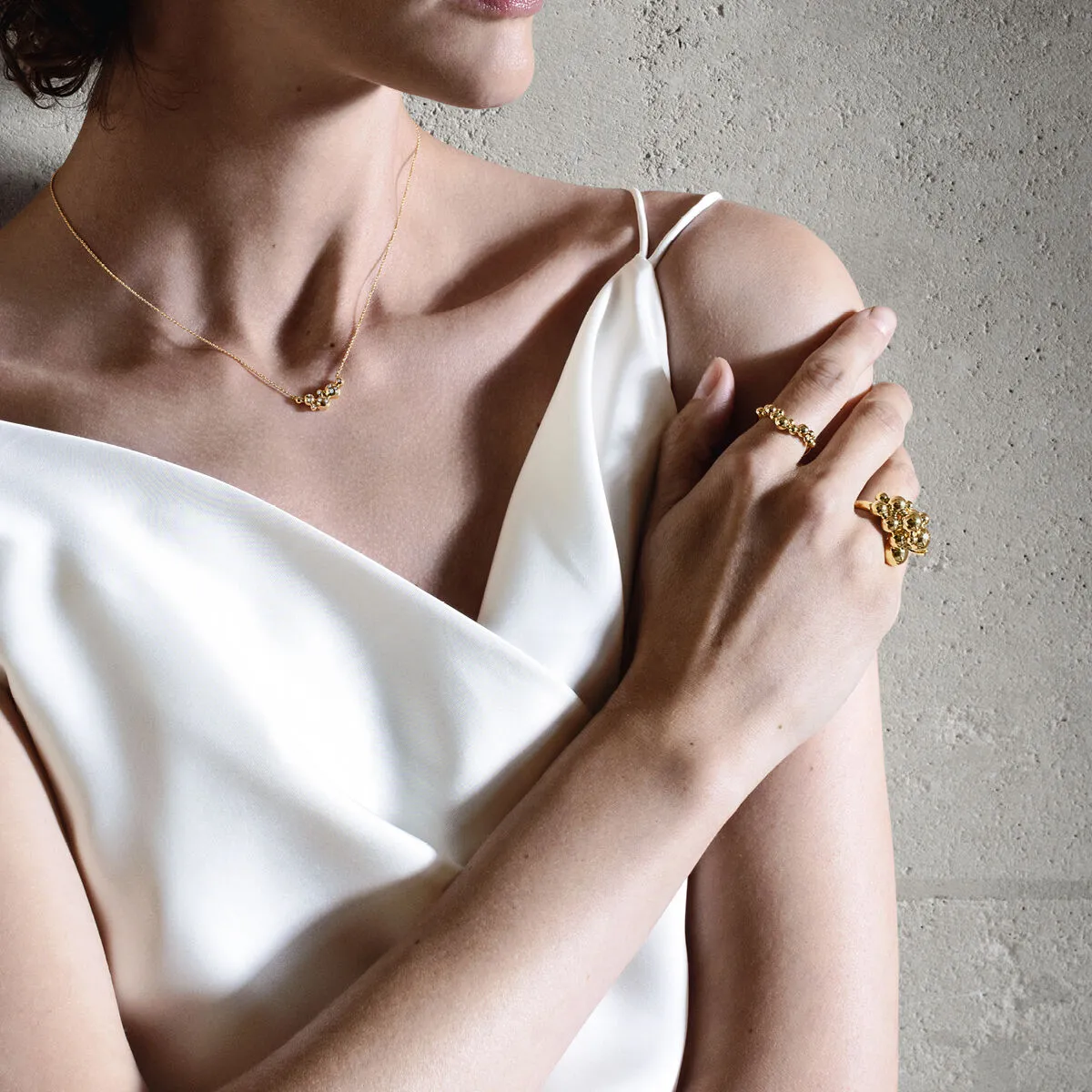 Georg Jensen Moonlight Grapes 18ct Yellow Gold Statement Ring sold by Jura Watches product image thumbnail 2