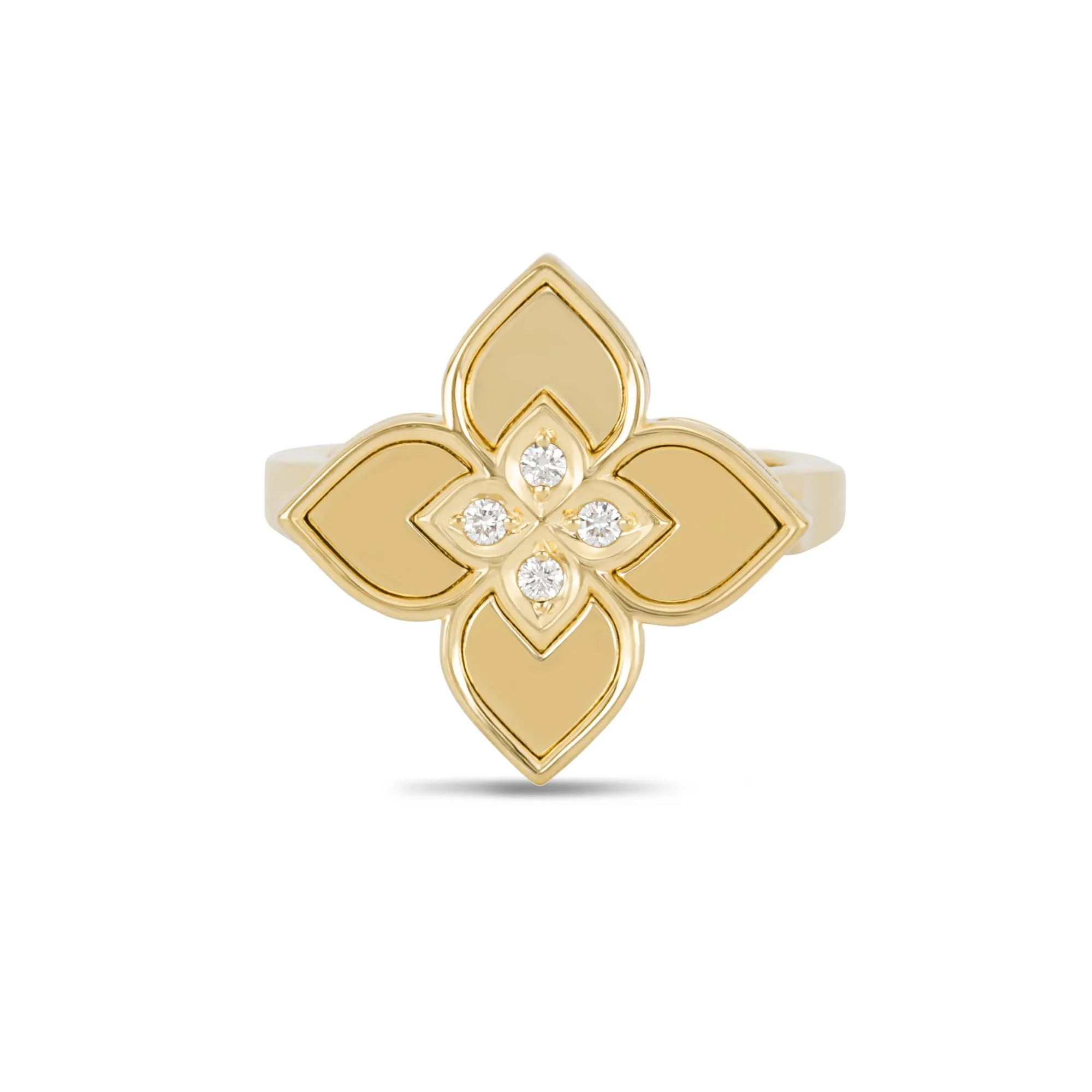 Roberto Coin Venetian Princess 18ct Yellow Gold Diamond Ring sold by Jura Watches product image thumbnail 3