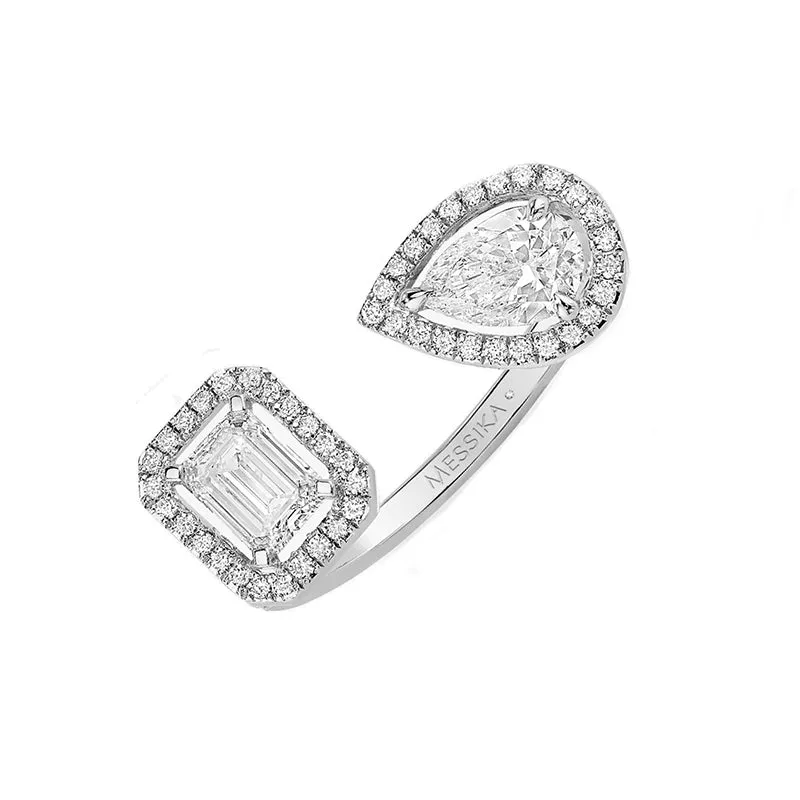 Messika My Twin Toi & Moi 18ct White Gold 0.70ct Diamond Ring sold by Jura Watches