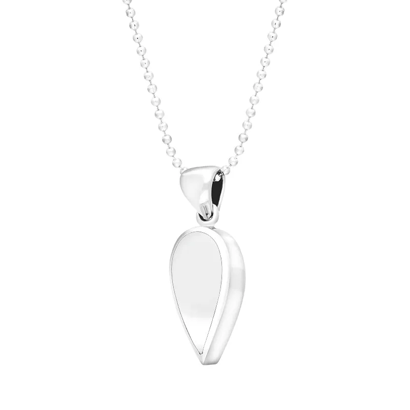 Sterling Silver Bauxite Small Upside Down Pear Necklace sold by Jura Watches product image thumbnail 2