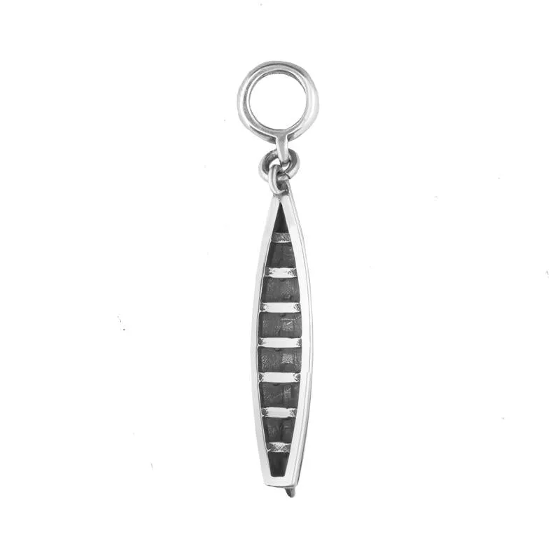 Sterling Silver Regatta Rowing Boat Tube Charm sold by Jura Watches