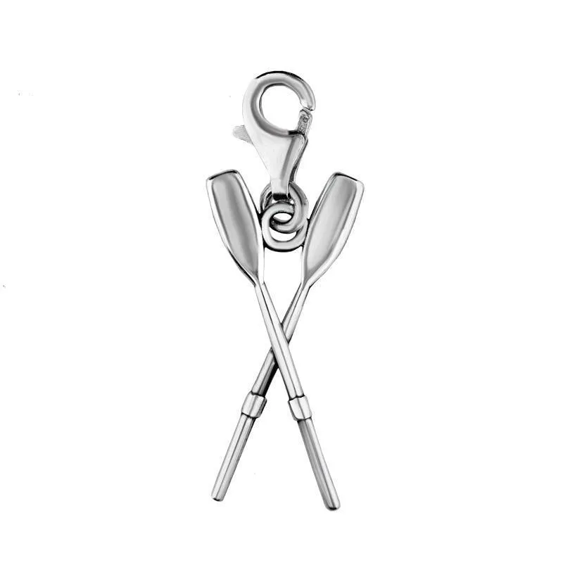 Sterling Silver Regatta Oars Clip Charm sold by Jura Watches