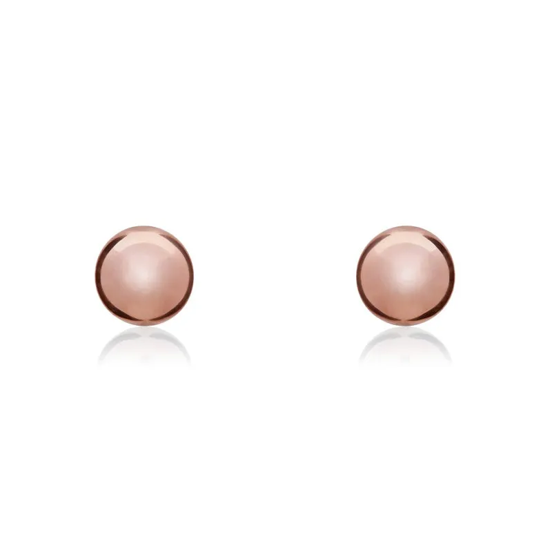 9ct Rose Gold 4mm Ball Stud Earrings sold by Jura Watches
