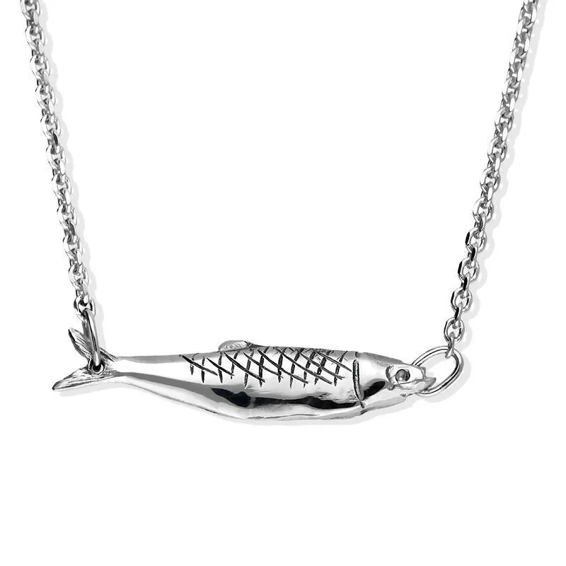Sterling Silver Emma Stothard Silver Darling Small Chain Necklace sold by Jura Watches