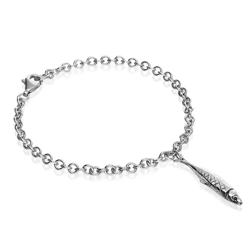 Sterling Silver Emma Stothard Silver Darling Charm Bracelet sold by Jura Watches