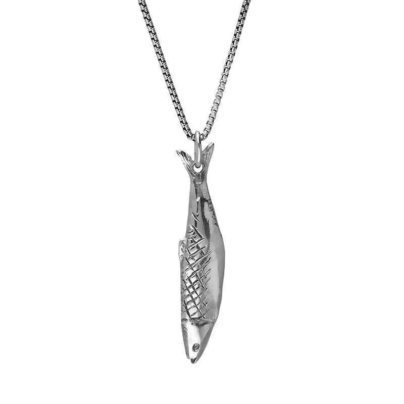 Sterling Silver Emma Stothard Silver Darling Petite Single Pendant sold by Jura Watches