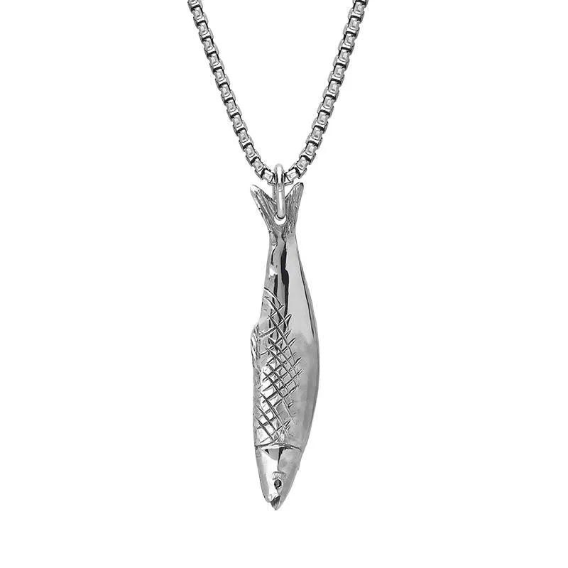 Sterling Silver Emma Stothard Silver Darling Small Single Pendant sold by Jura Watches