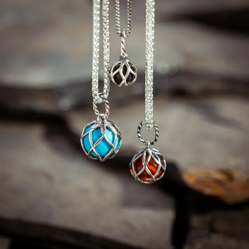 Sterling Silver Amber Emma Stothard Silver Darling 10mm Float Charm sold by Jura Watches product image thumbnail 3