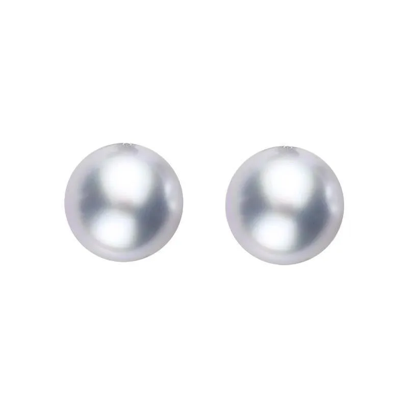 Sterling Silver 4mm Grey Freshwater Pearl Stud Earrings sold by Jura Watches